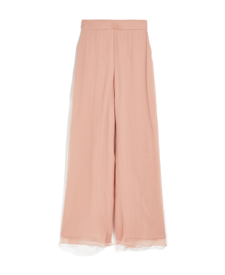Max Mara Judit Logo Casual Pants In Nude