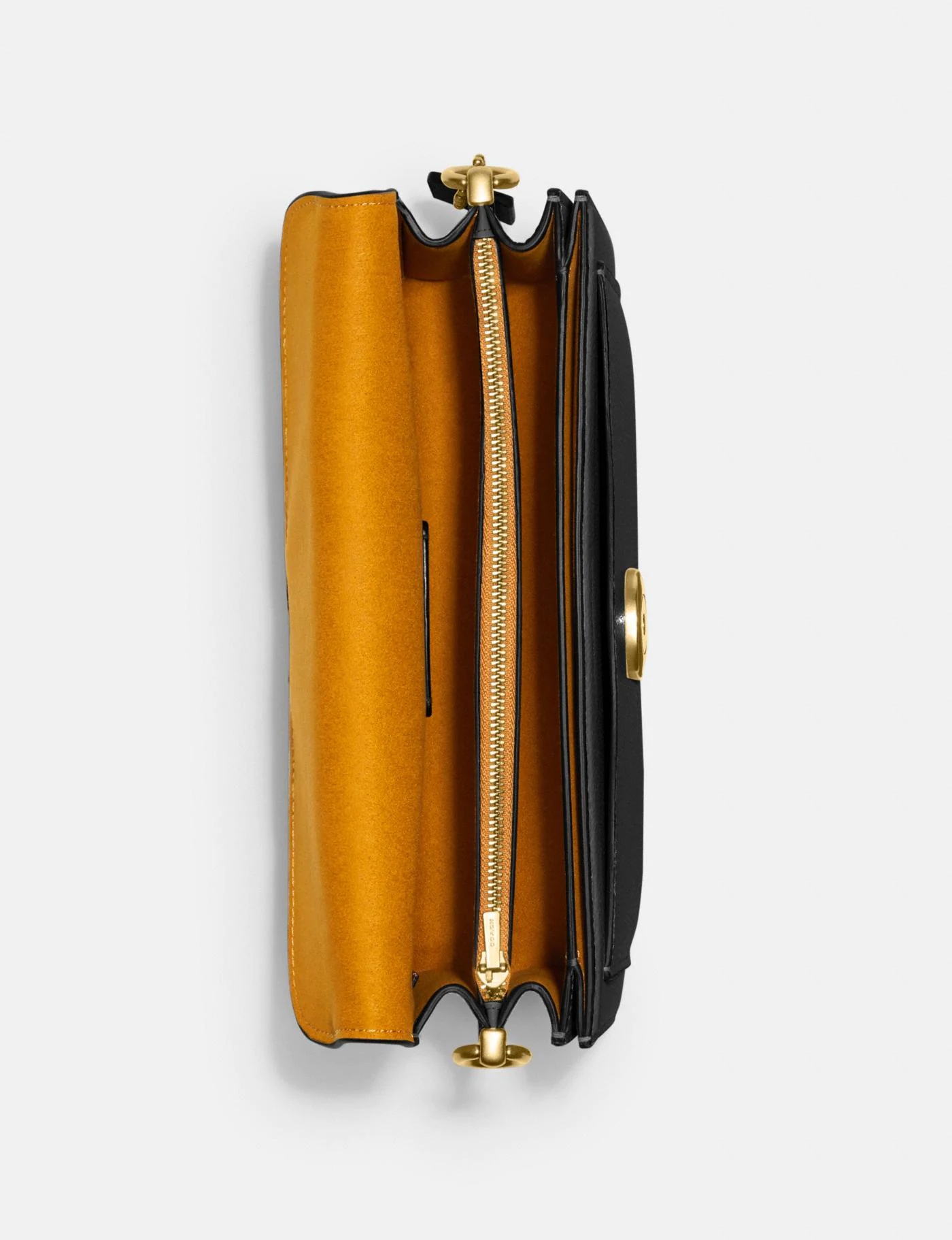 Coach New York Olive Green Leather Tabby 26 Handbag In Black