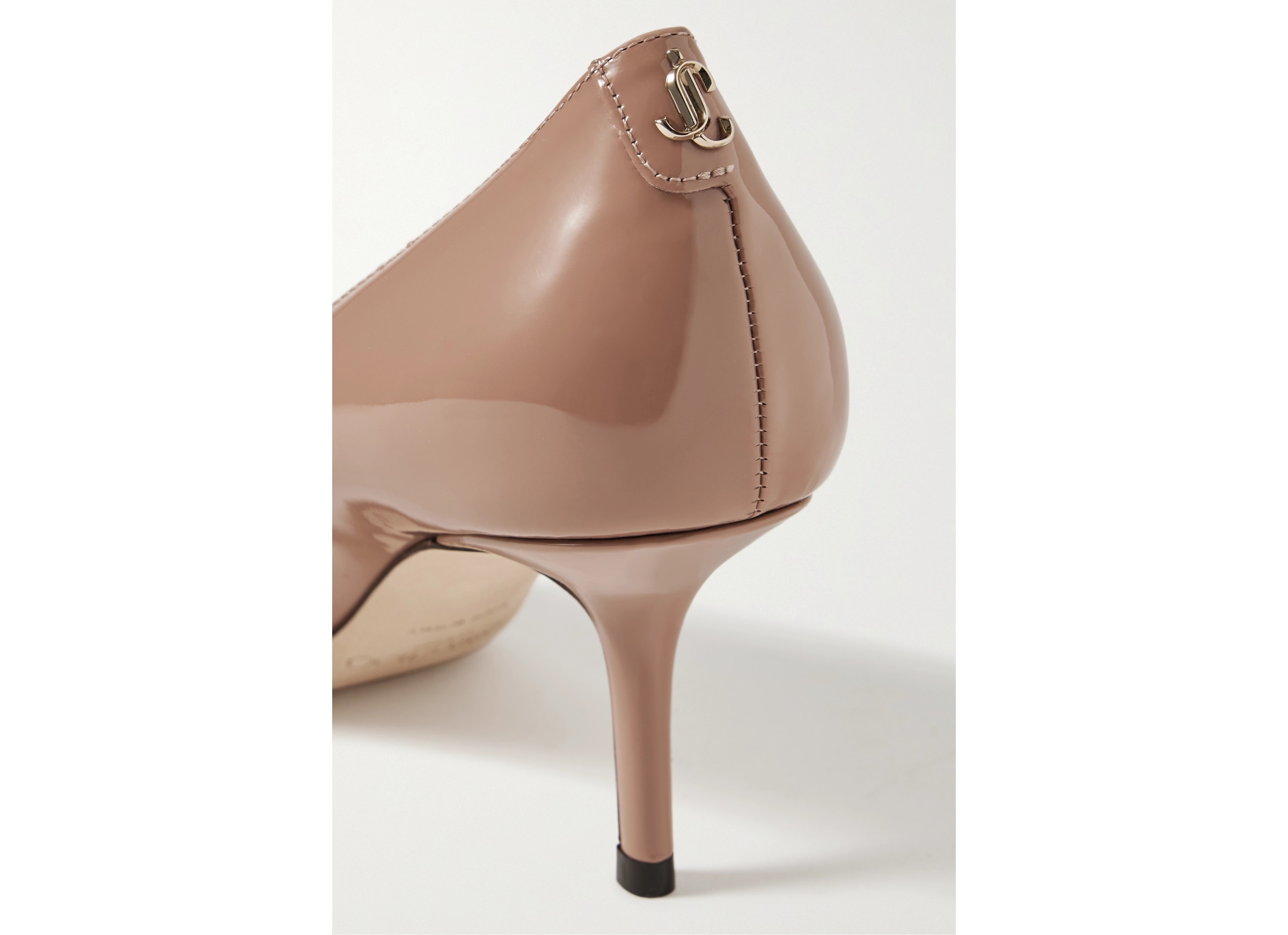 Jimmy Choo Love 65 Pumps In Biscuit Leather In Nude