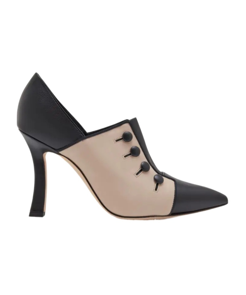 Manolo Blahnik Pointed High Heels In Brown