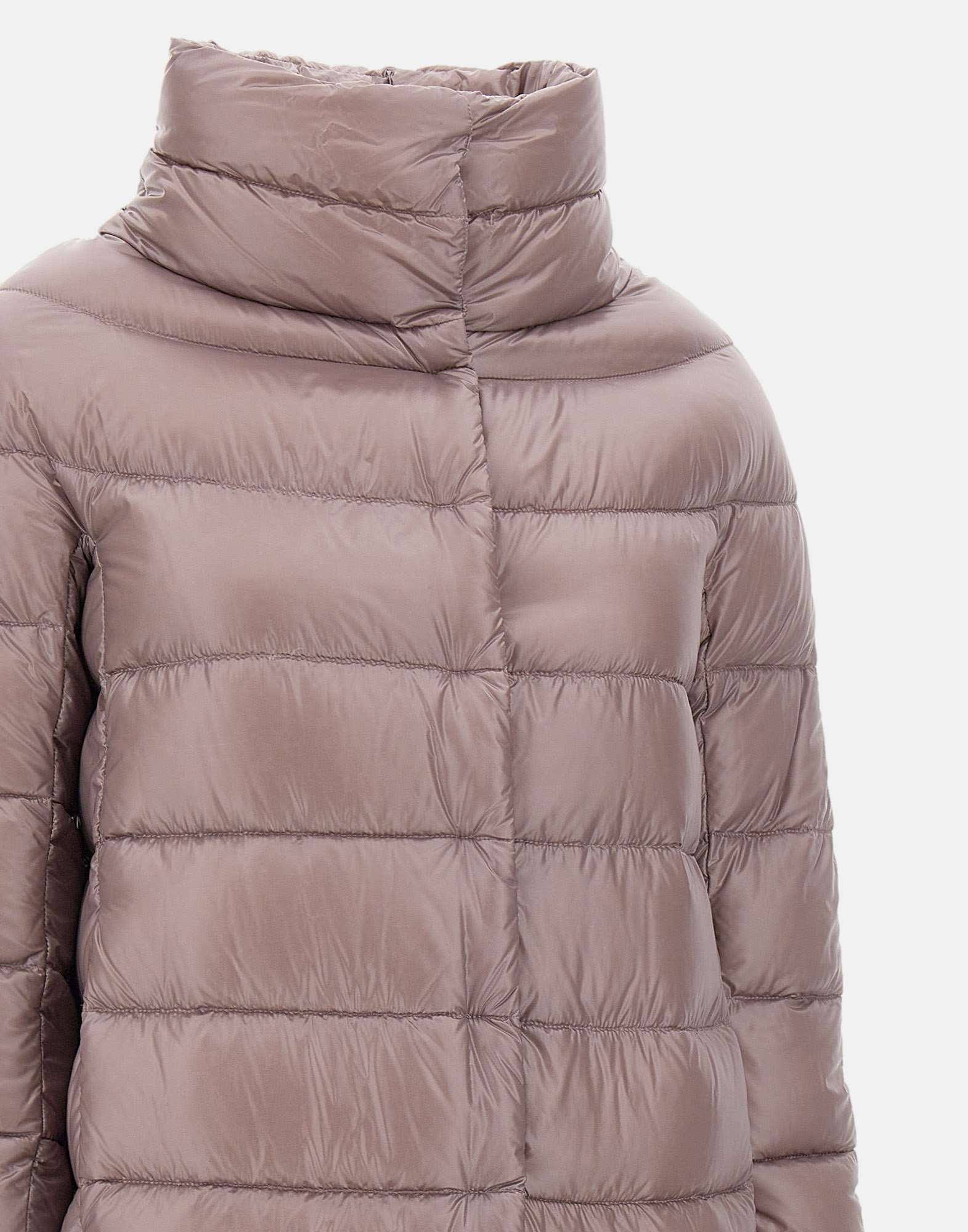 Herno Quilted Down Jacket In Neutral
