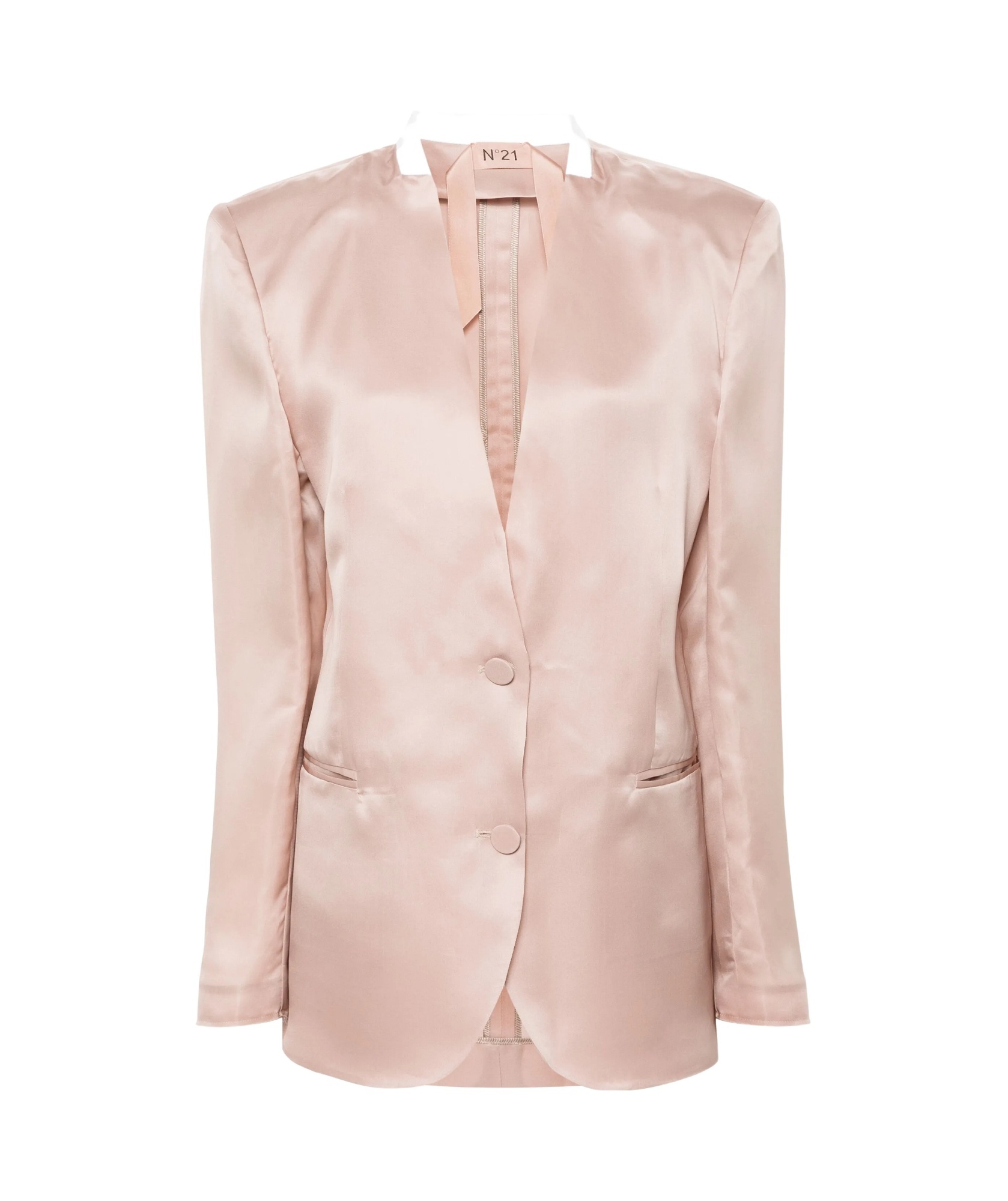 Shop N°21 Single-breasted Silk Blazer