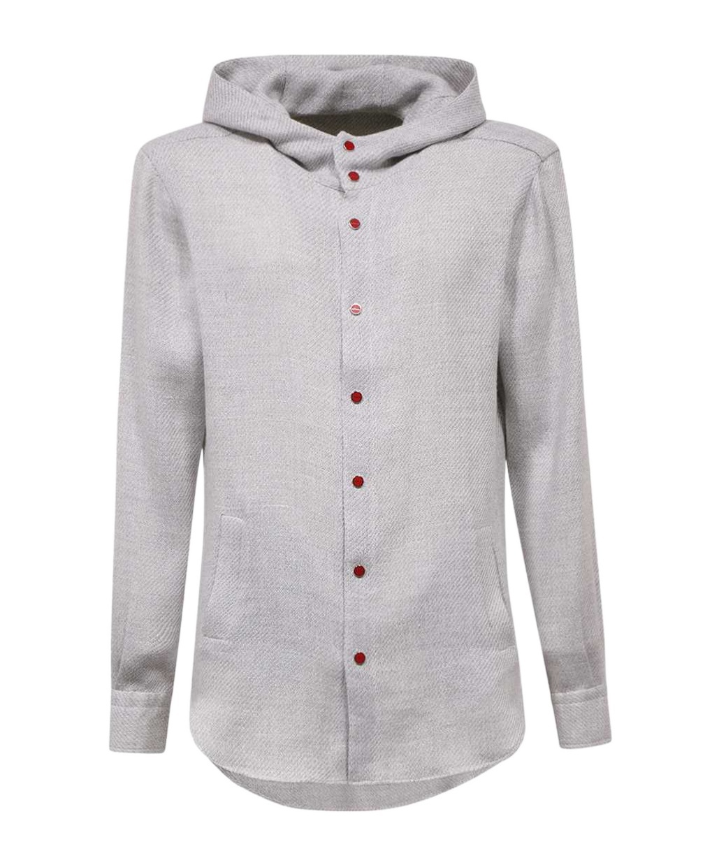 KITON HOODED SHIRT 
