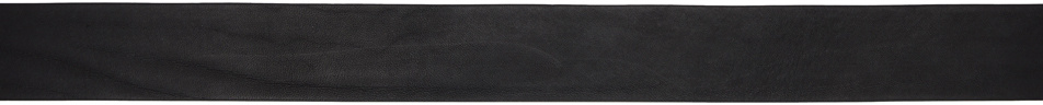 Rag & Bone Black Buckle Leather Belt