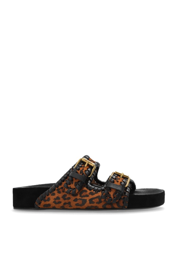 Isabel Marant Round Toe Slippers