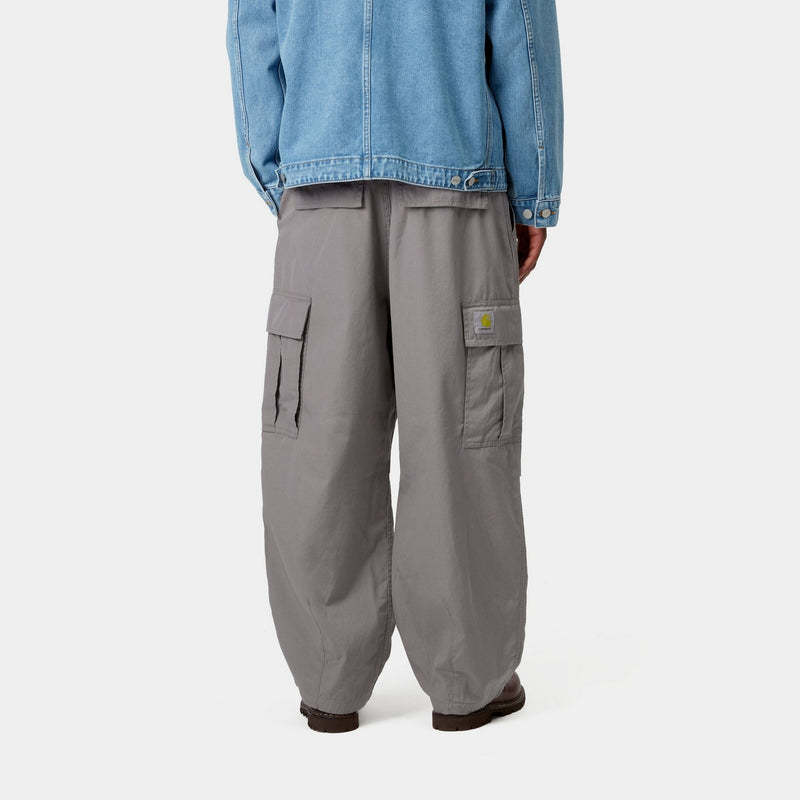 Carhartt Cargo Straight-leg Trousers In Gray