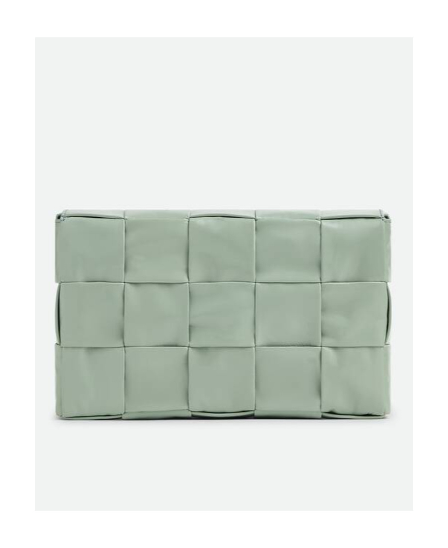 Bottega Veneta Medium Cassette Crossbody Bag In Gray