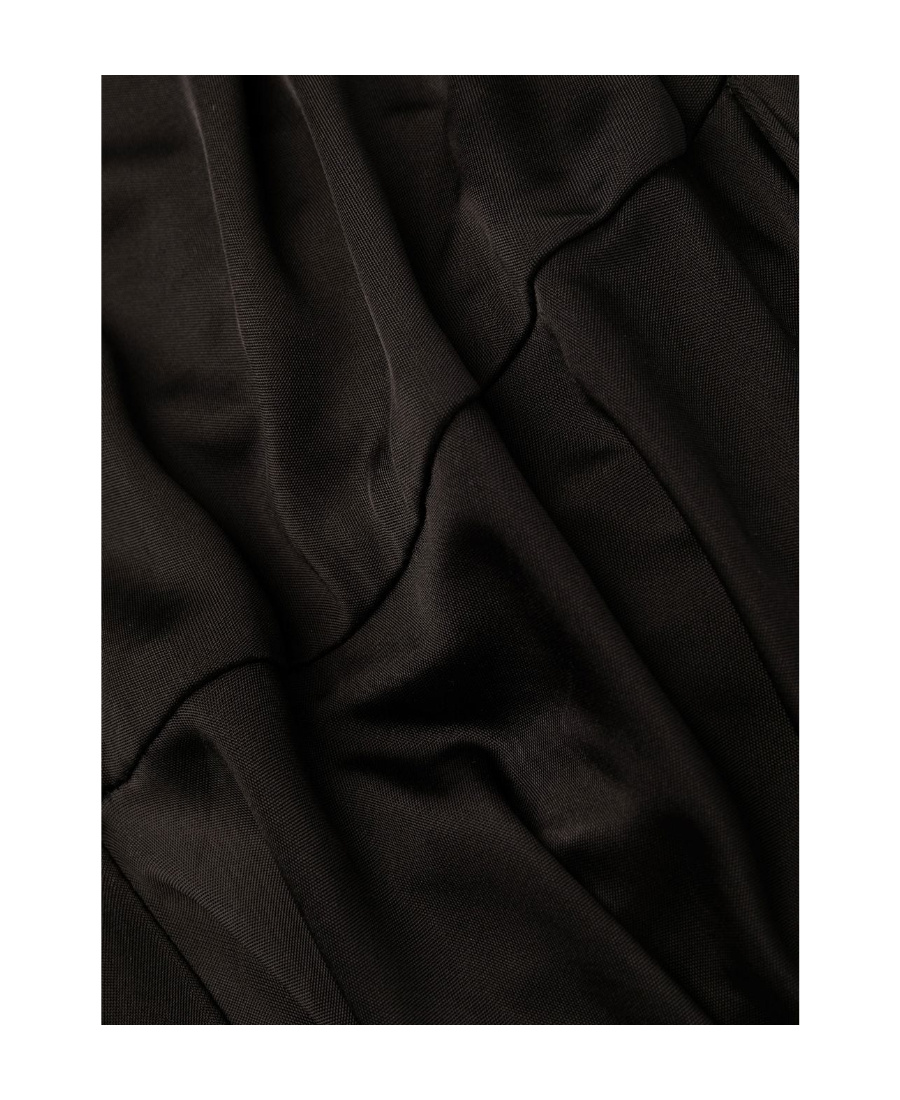 Saint Laurent Cross-back Dress In Black