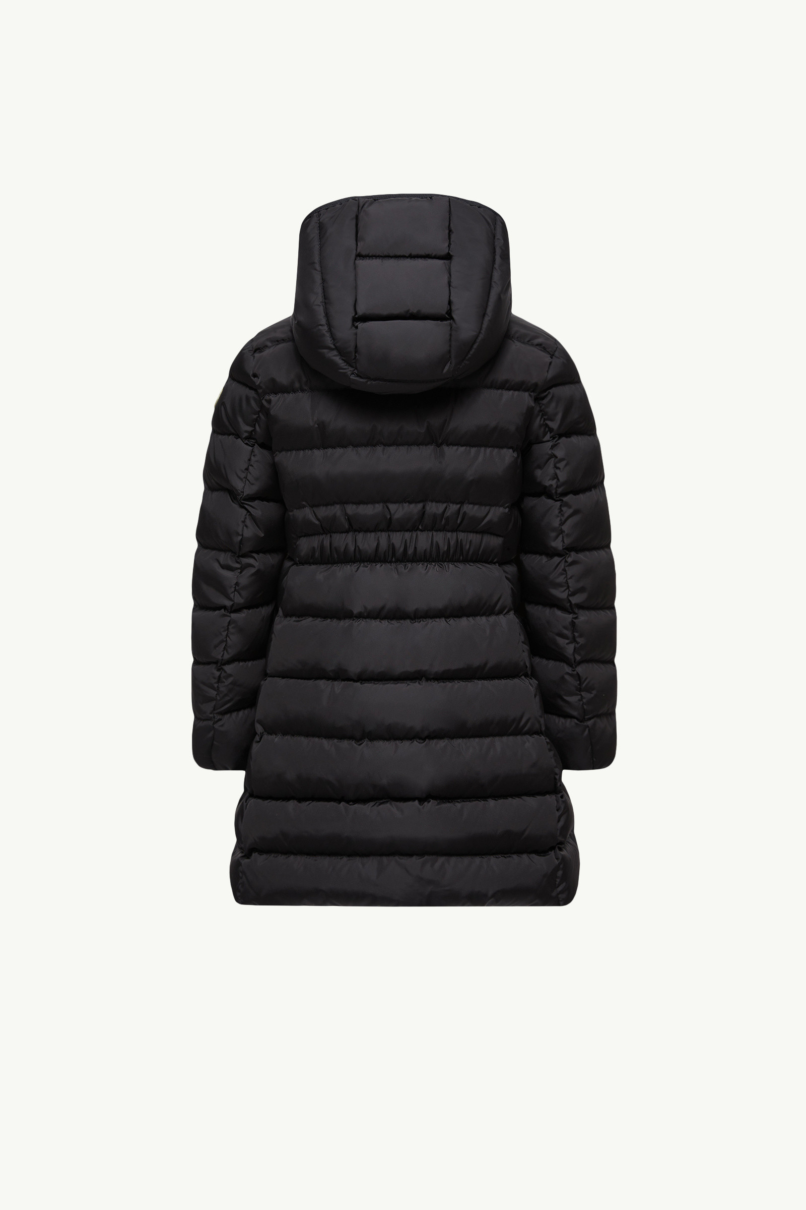 Moncler Charpal Hooded Down Jacket In Black