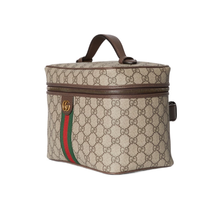 Gucci Porter Series Medium Portable Toiletry Bag In Nude