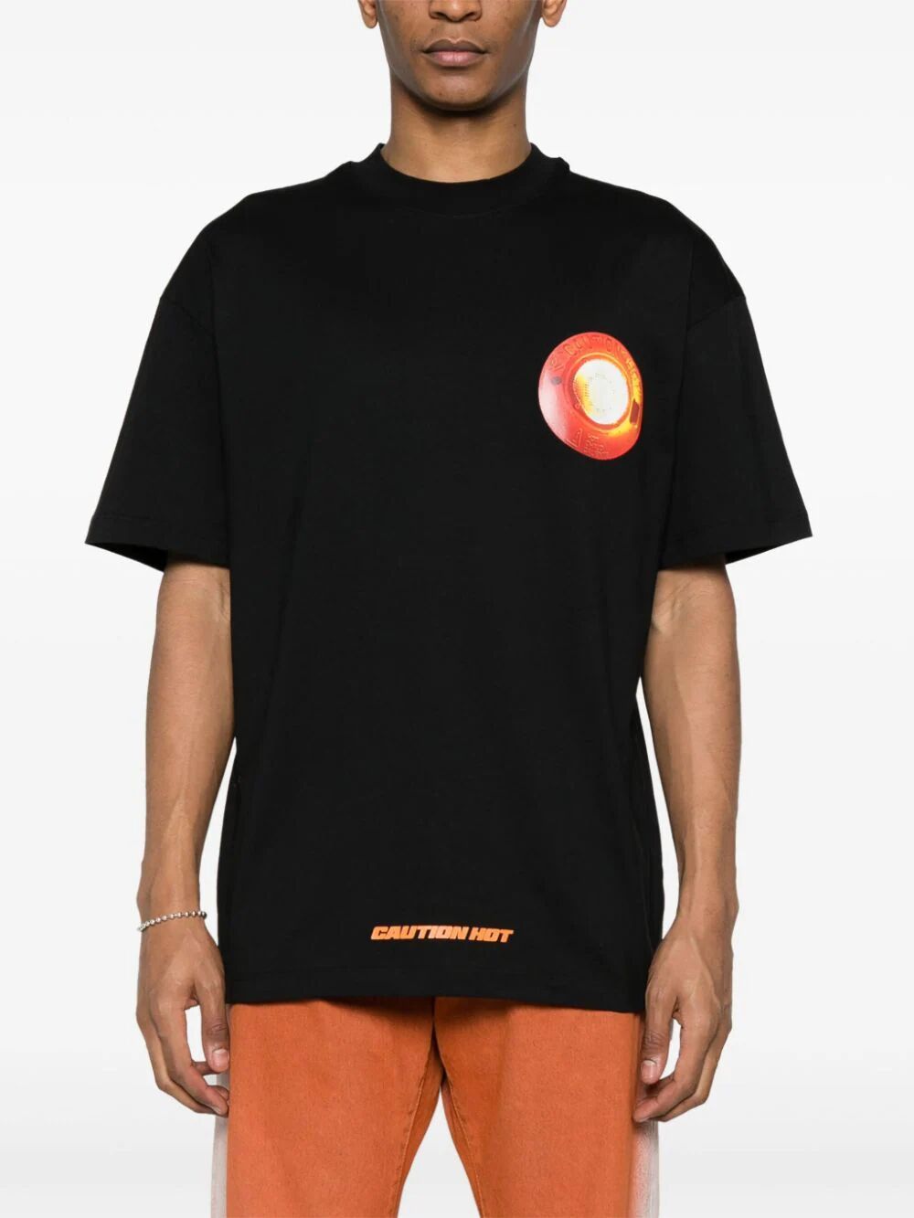 Msgm Graphic-print Cotton T-shirt