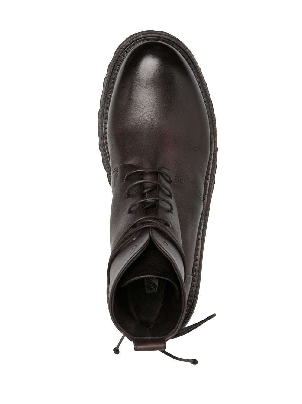 Marsèll Military-style Lace-up Boots In Black