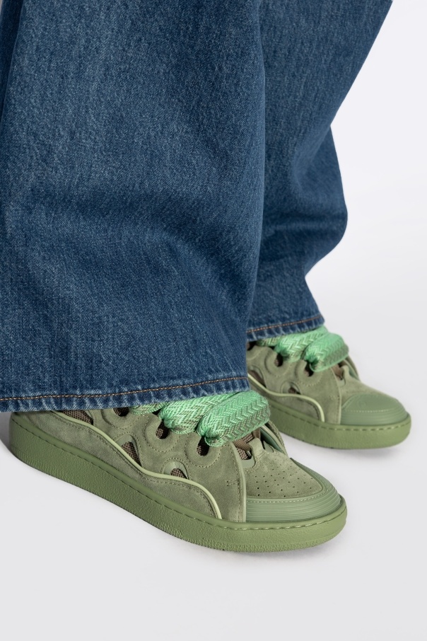 Lanvin Sneakers Curb In Gray