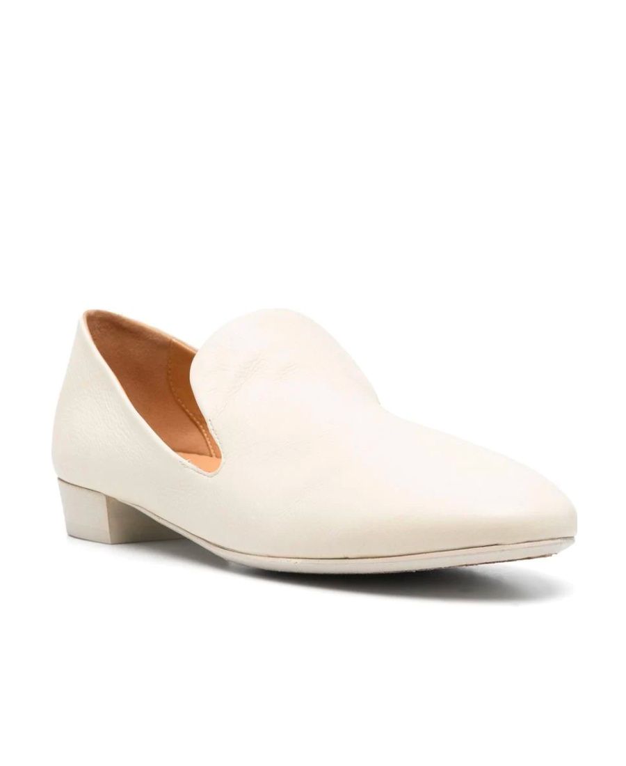 Marsèll Slip-on Leather Loafers In White