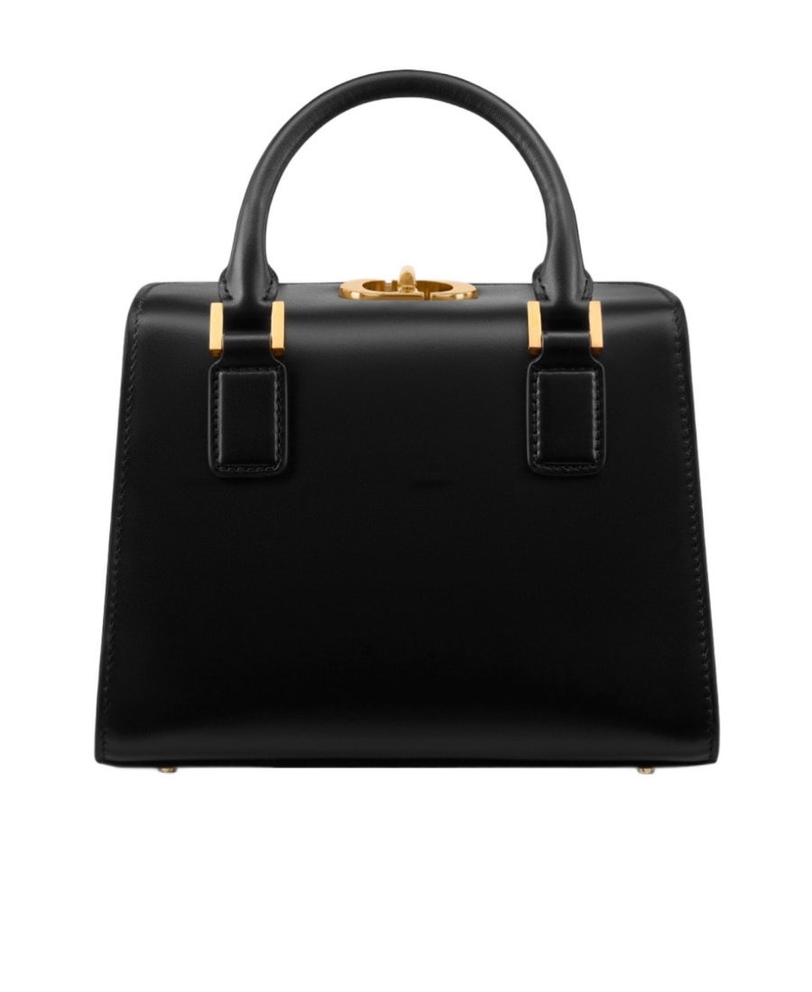 Dior Boston Small Shoulder Bag In Black