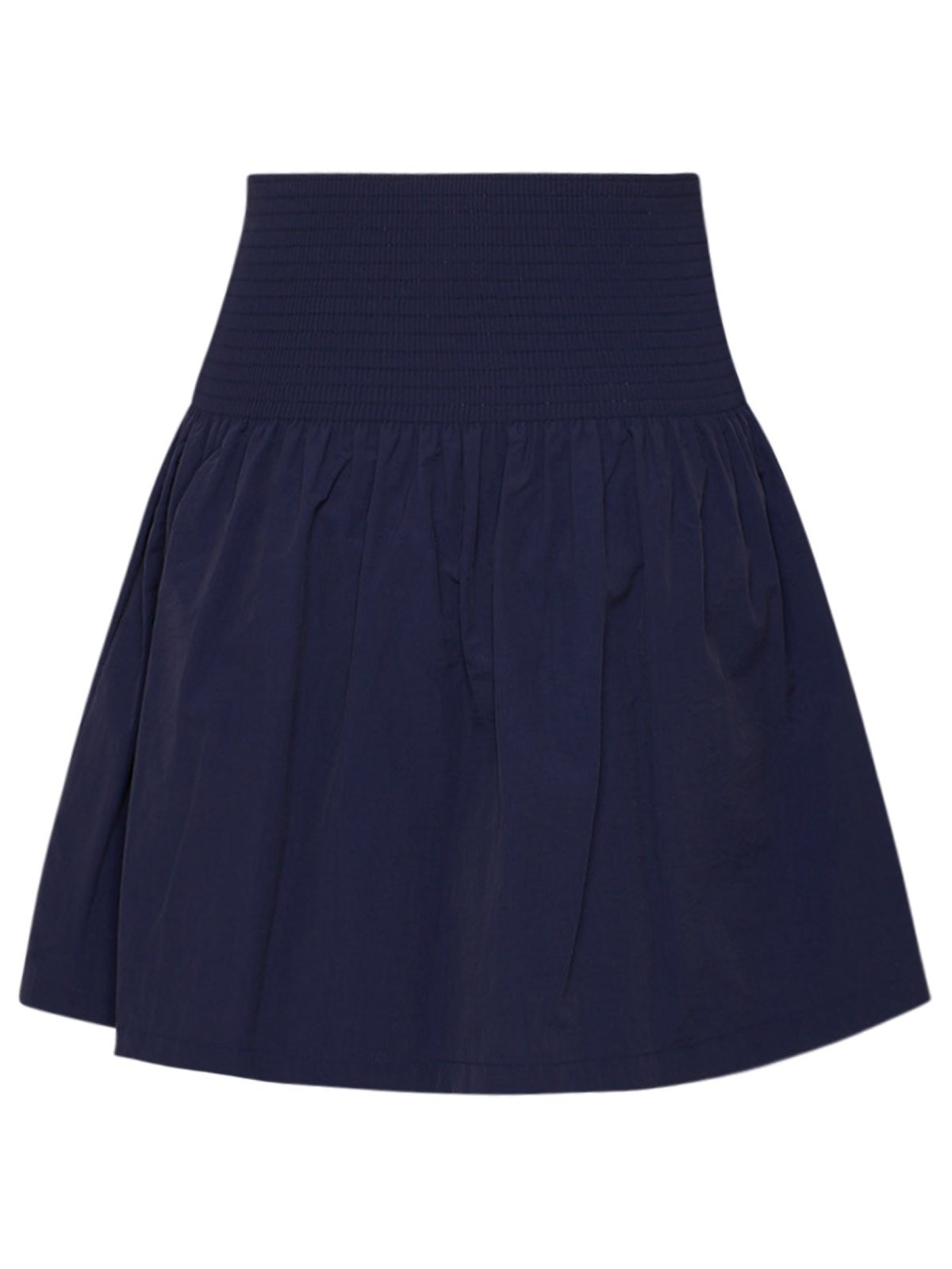 Kenzo High Waist Flared Skirt In Black