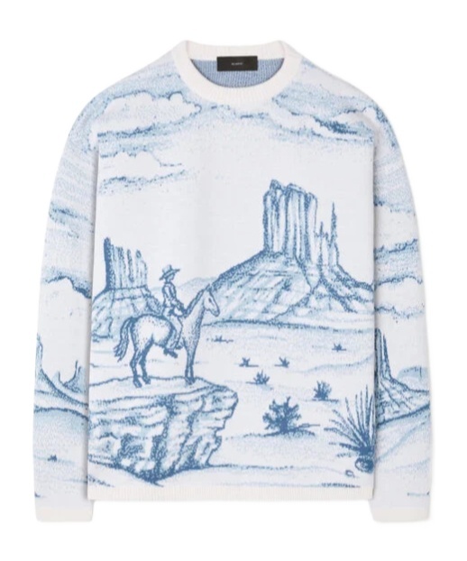 Alanui Silent Rider Wool Sweater