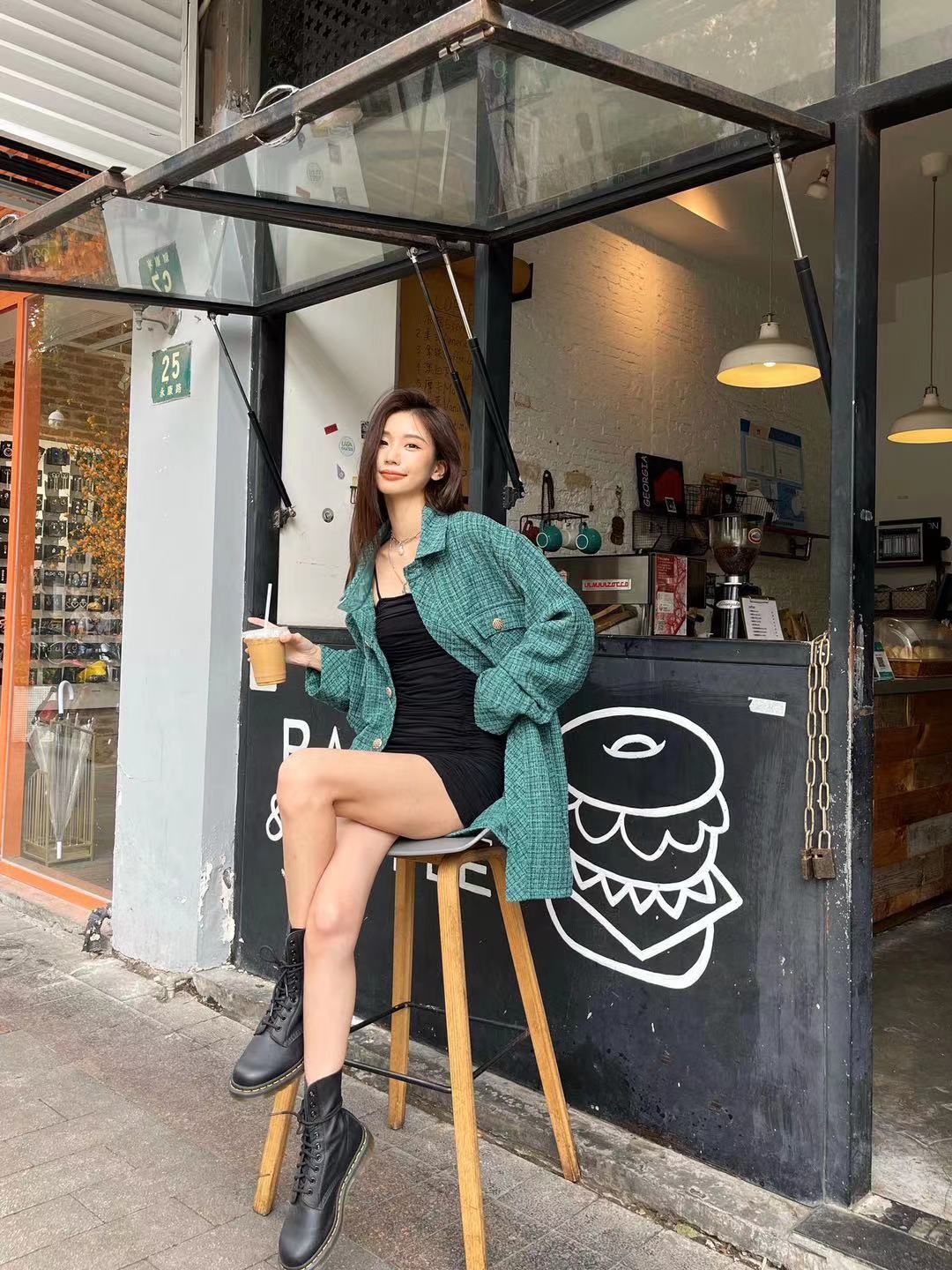 Charlie Luciano Four-pocket Shirt Casual Jacket In Blue