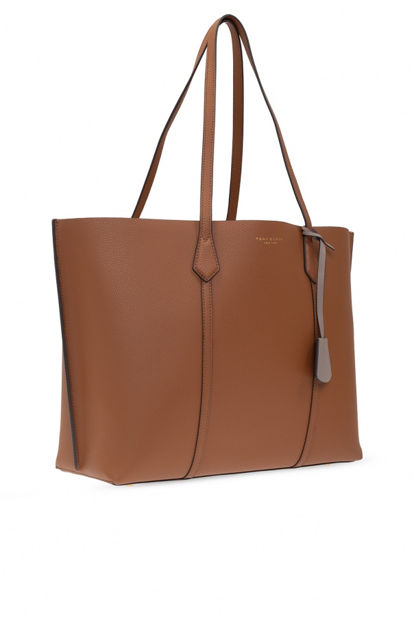 Tory Burch Perry Triple Tote Bag In Brown