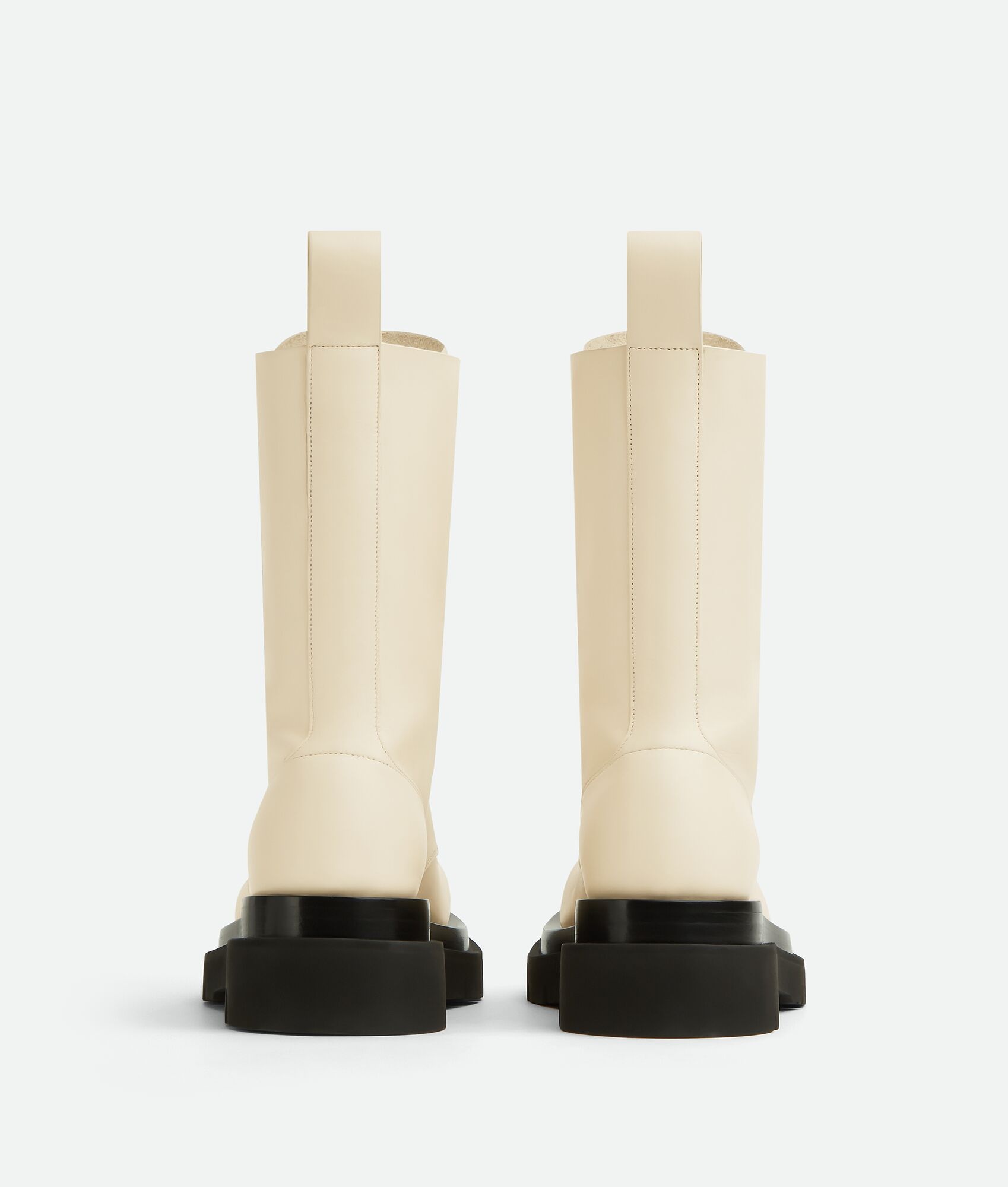 Bottega Veneta Boots White In Nude
