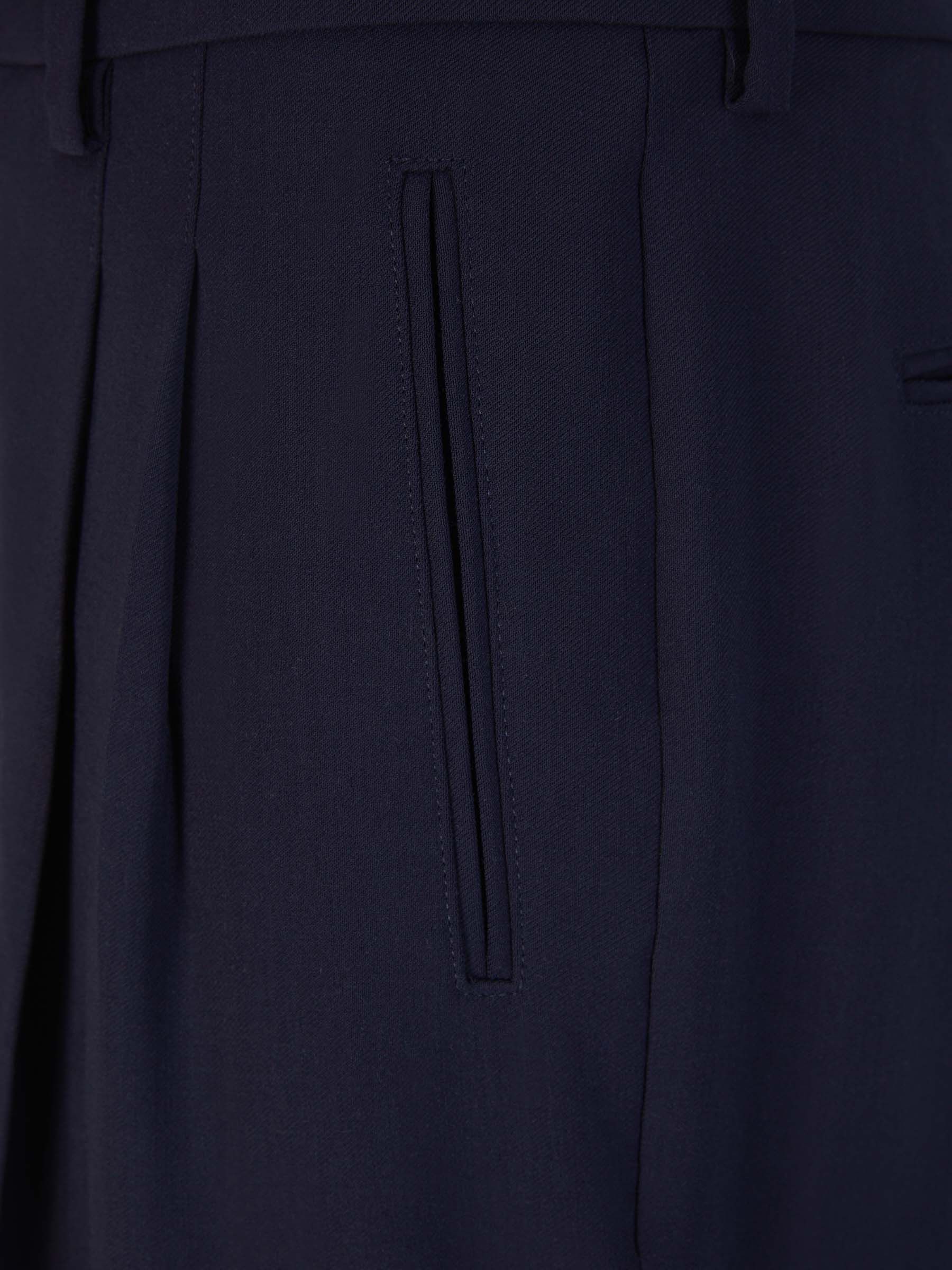 Ami Alexandre Mattiussi Ami Paris Straight-leg Tailored Trousers In Black