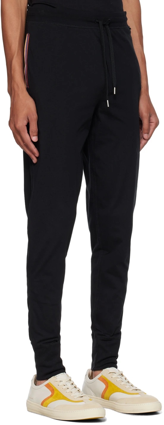 PAUL SMITH SIGNATURE STRIPE-TRIM COTTON TRACK PANTS