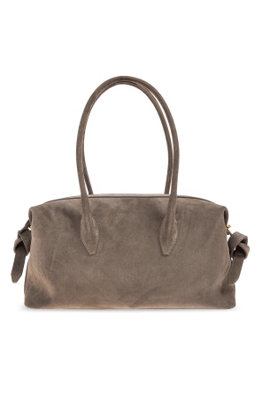 Yuzefi Brioche Duffle Shoulder Bag In Green
