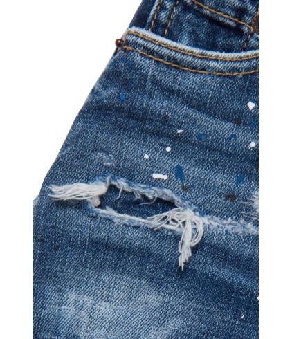 DSQUARED2 BELT-STRAP JEANS