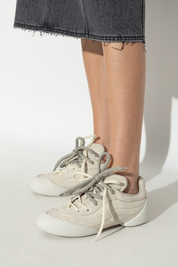 Alexander Mcqueen Flexion Lace-up Sneakers In Gray