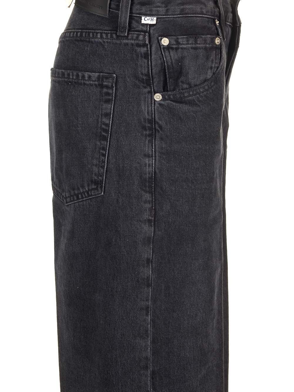 Citizen Of Humanity Citizens Of Humanity Ayla High Rise Baggy Cuffed Jeans In Black
