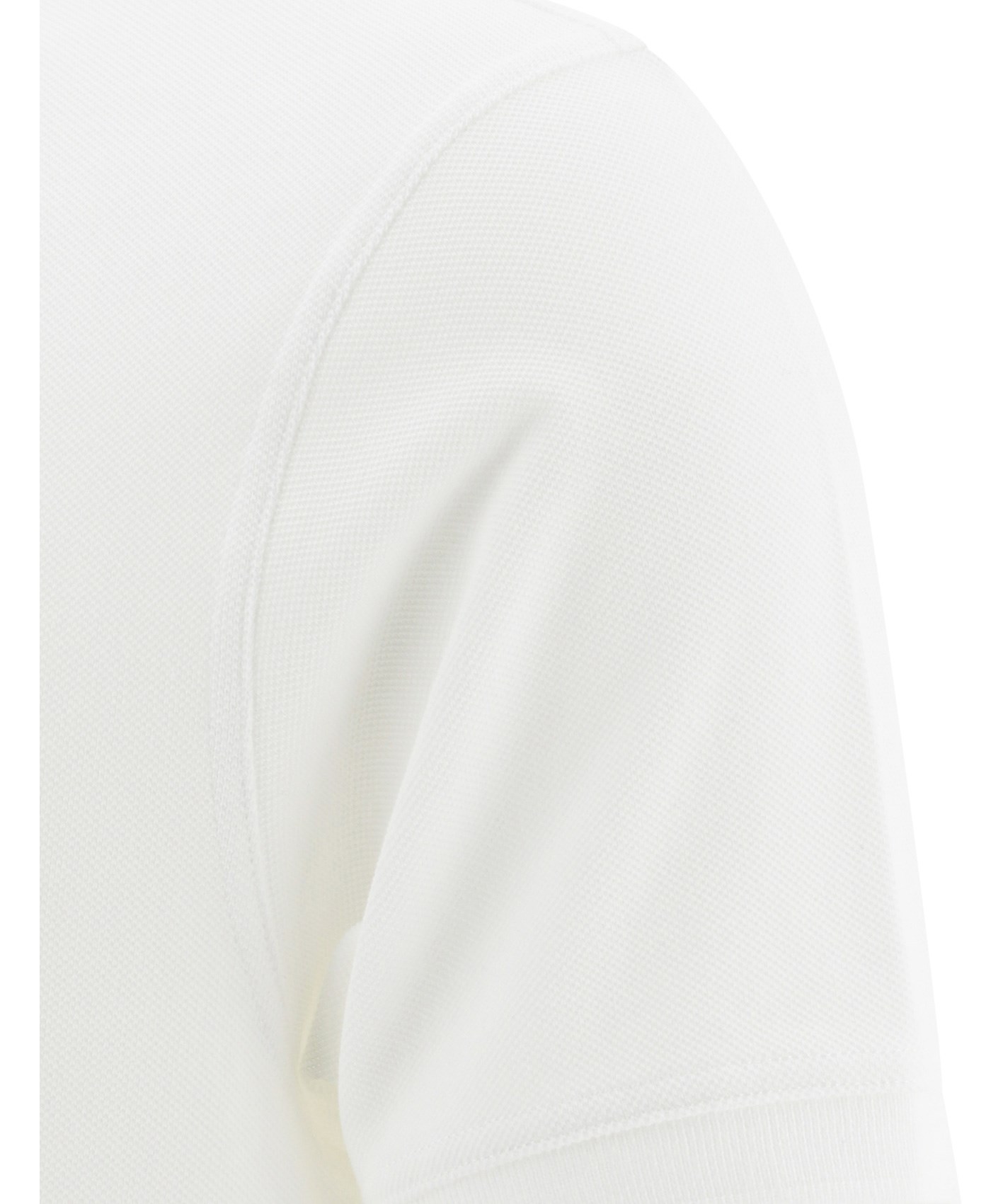 Barbour White Cotton Polo In White