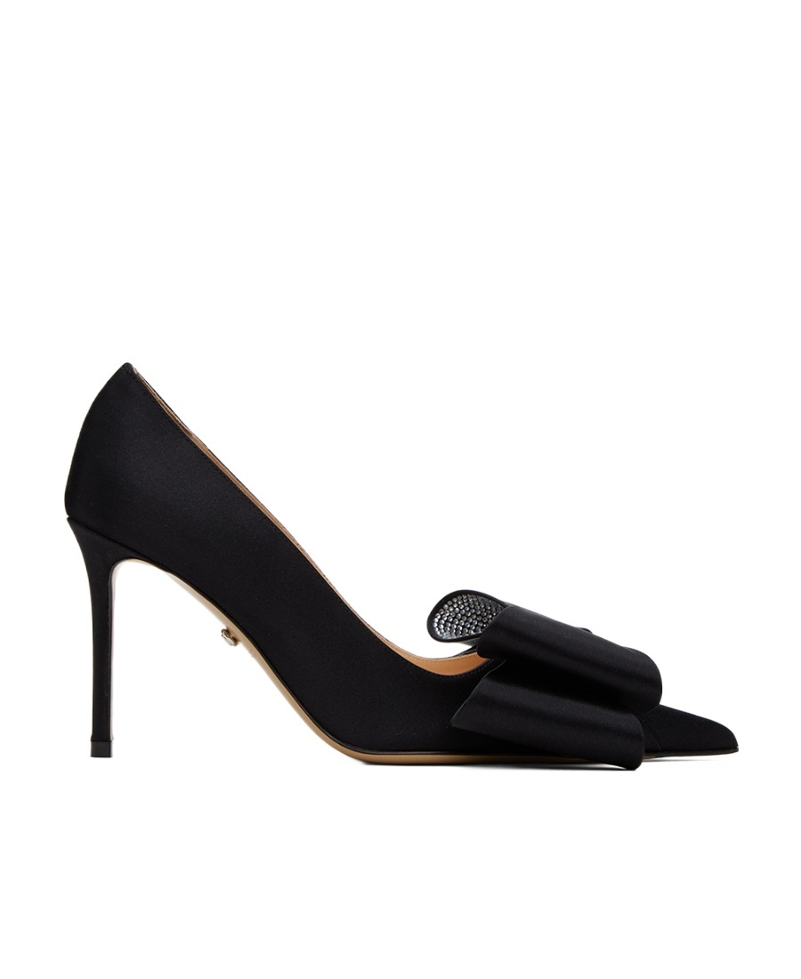 Mach&mach Le Cadeau Pointed High Heels In Black