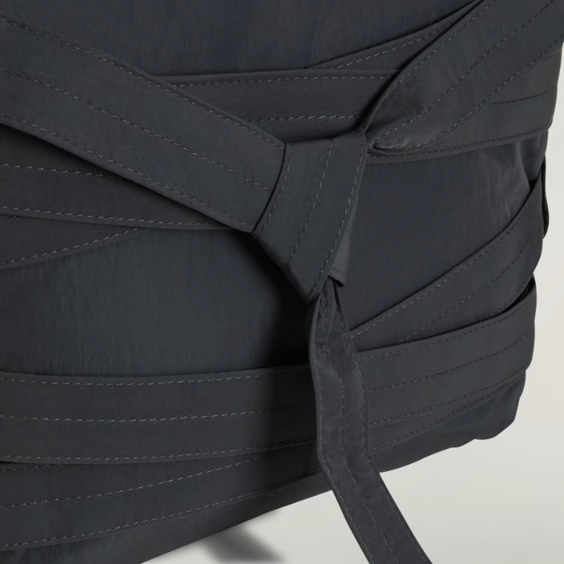 Y-3 Cinch Shoulder Bag In Black