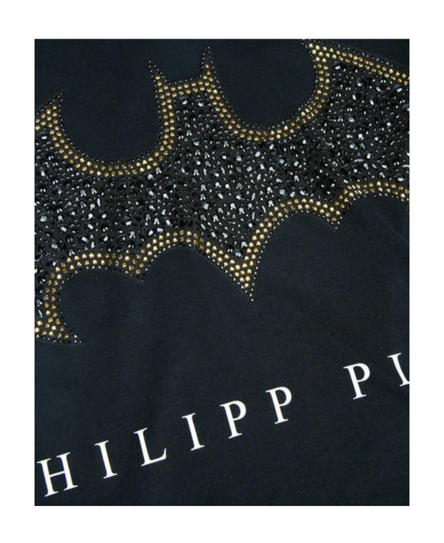 Philipp Plein Logo Detail T-shirt In Black
