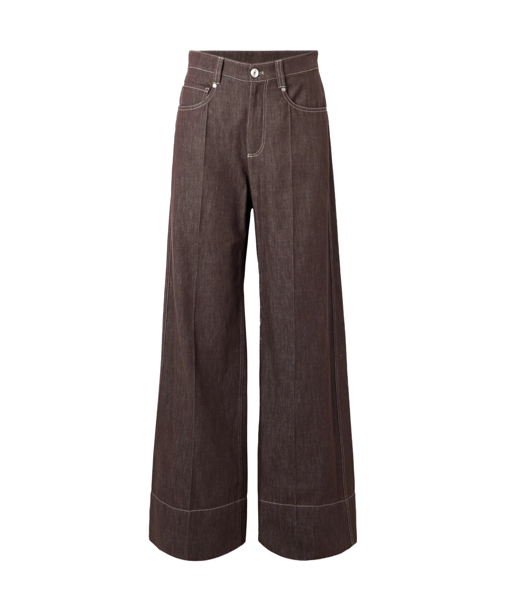 Brunello Cucinelli Flared Jeans In Black