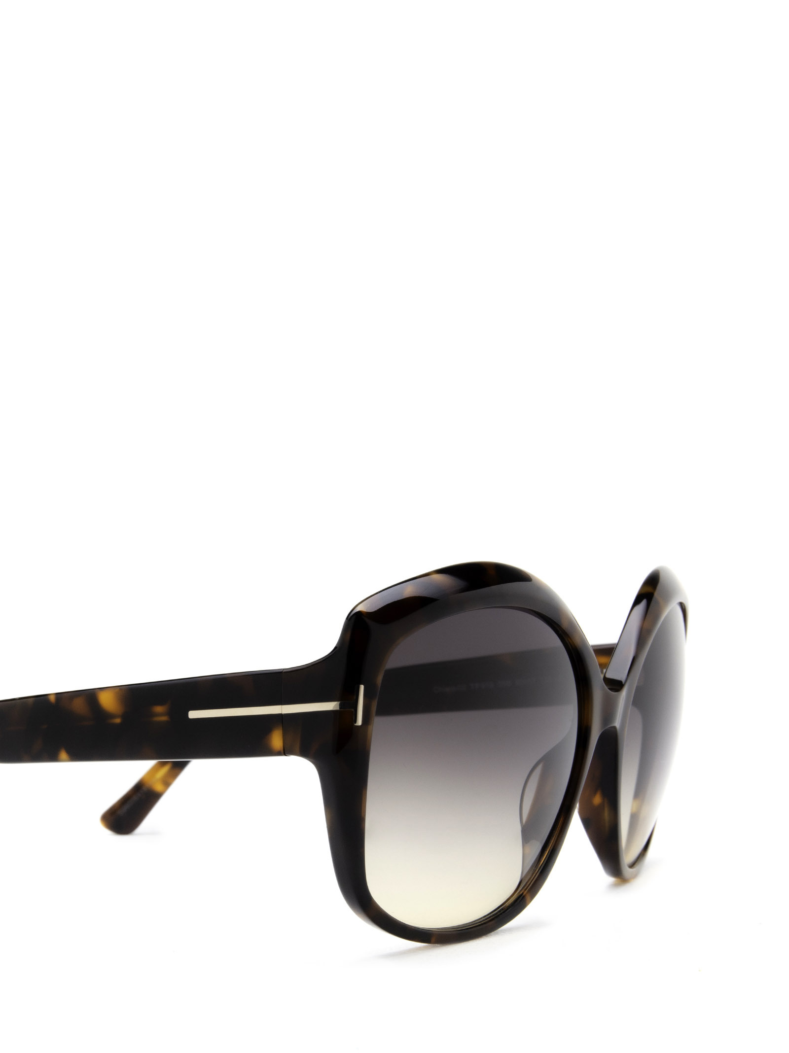Tom Ford Logo Sunglasses In Black