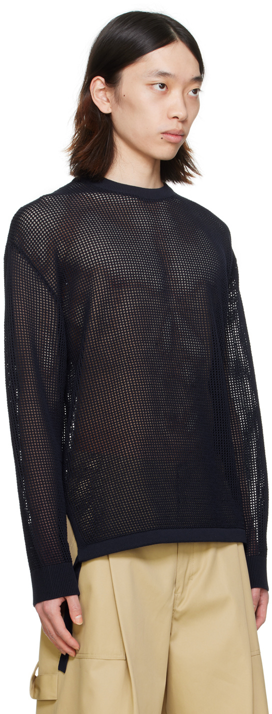 Shop Wooyoungmi Rope Sweater In Black