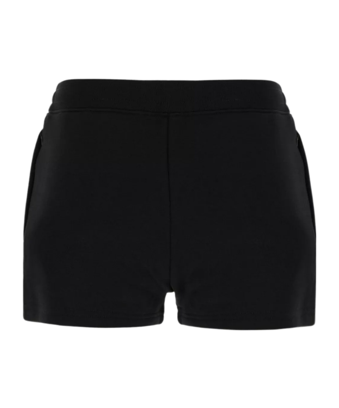 Moschino Graphic Printed Bear Shorts In Black