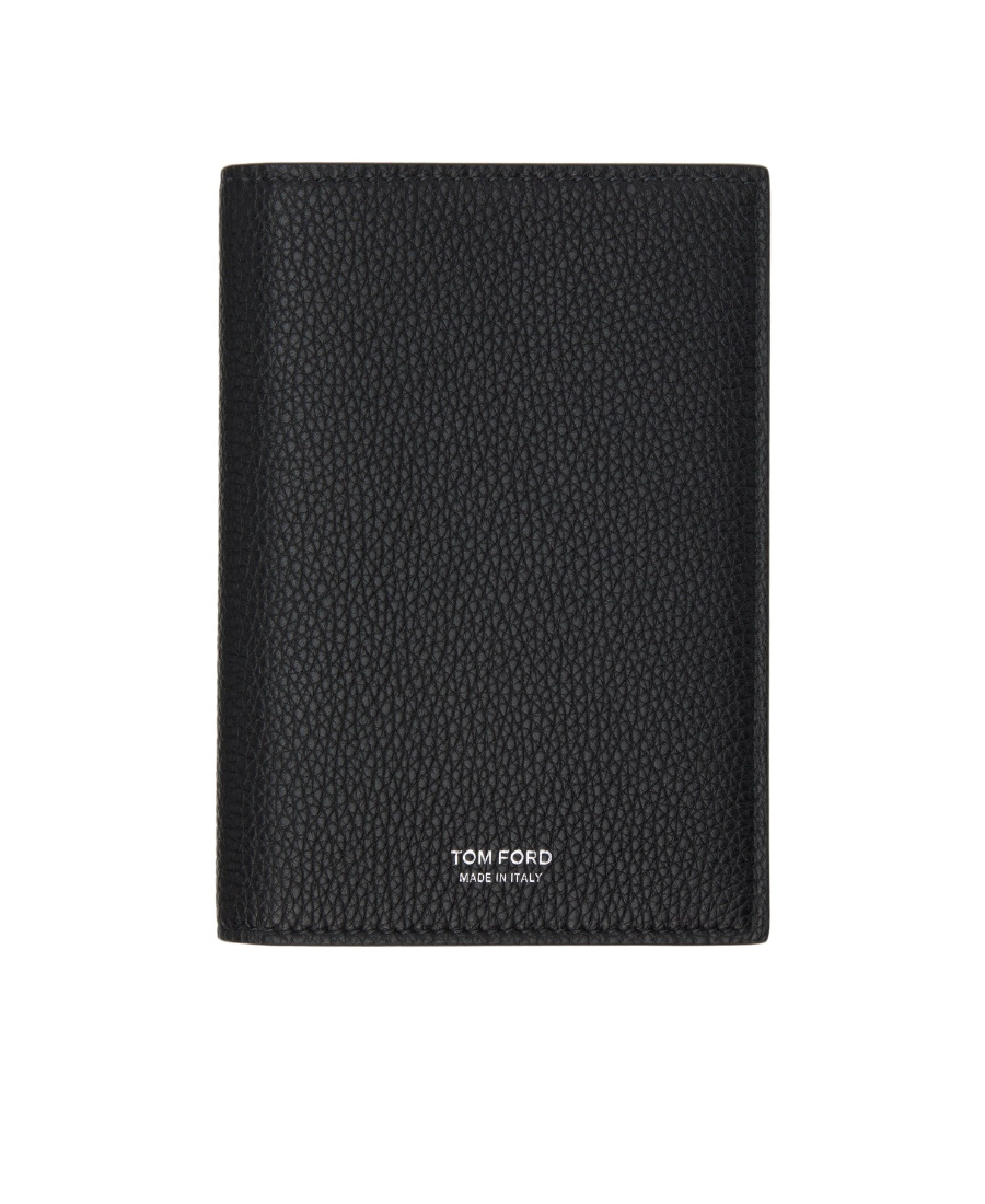 Tom Ford Logo-lettering Bi-fold Leather Cardholder