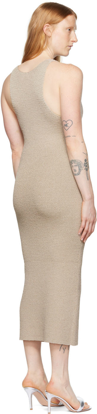 Helmut Lang Midi Dress In Nude
