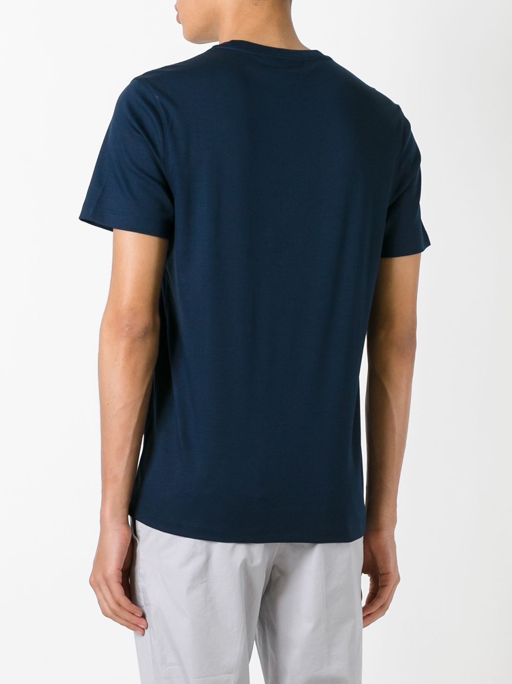Michael Kors Basic T-shirt In Blue