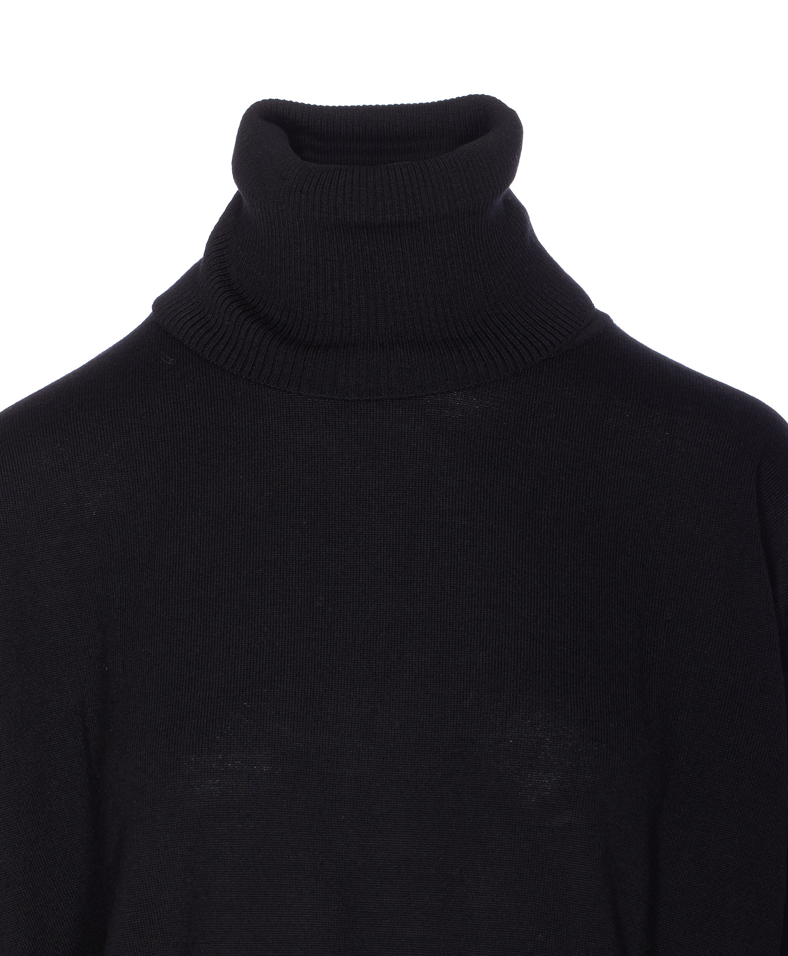 Filippa K Relaxed Turtleneck Sweater In Black