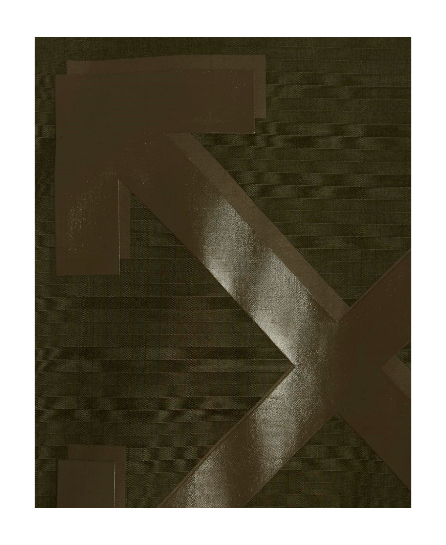 Off-white Arrows Lightweight Jacket In Green