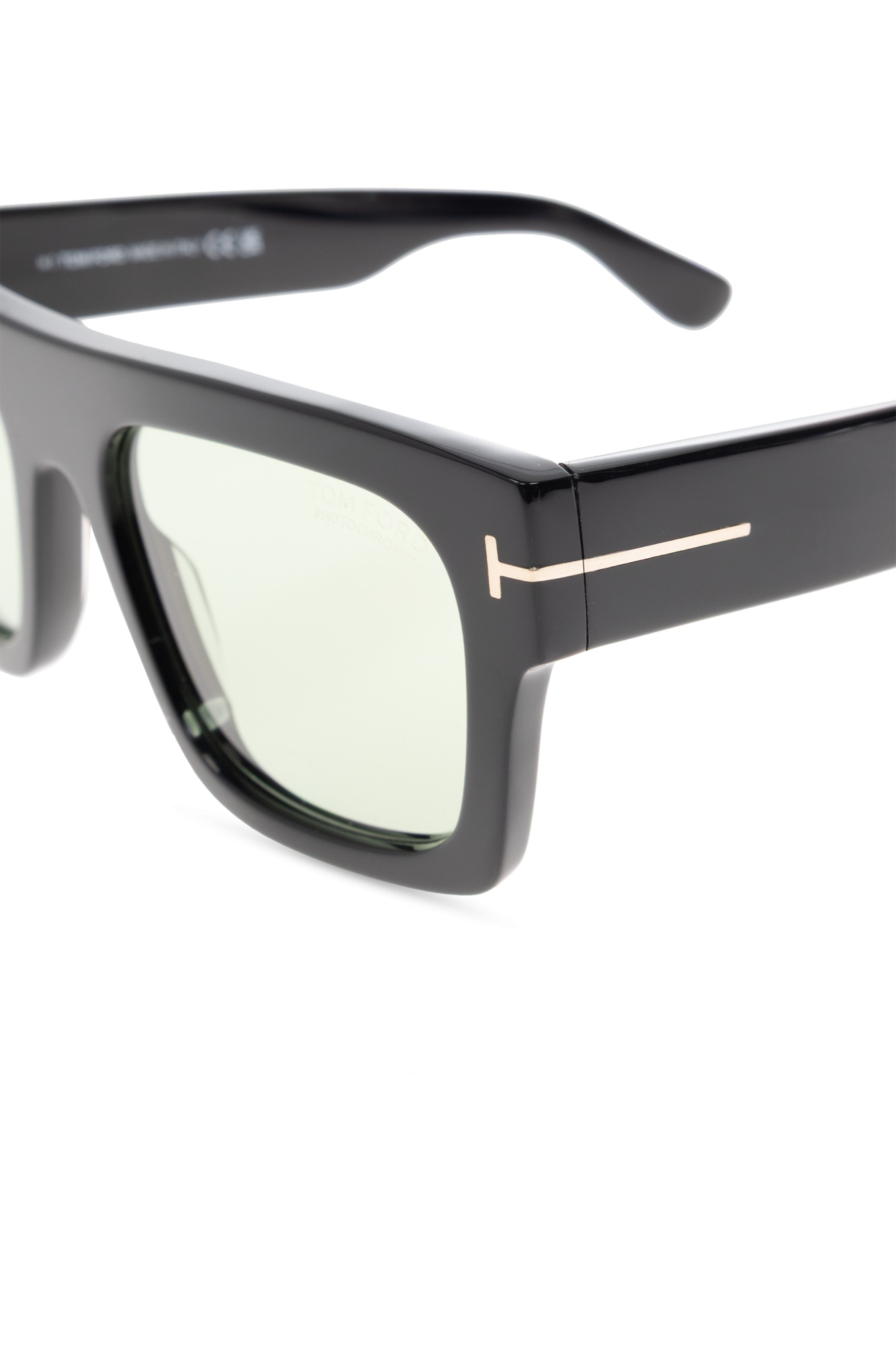 Tom Ford Logo Sunglasses In Neutral