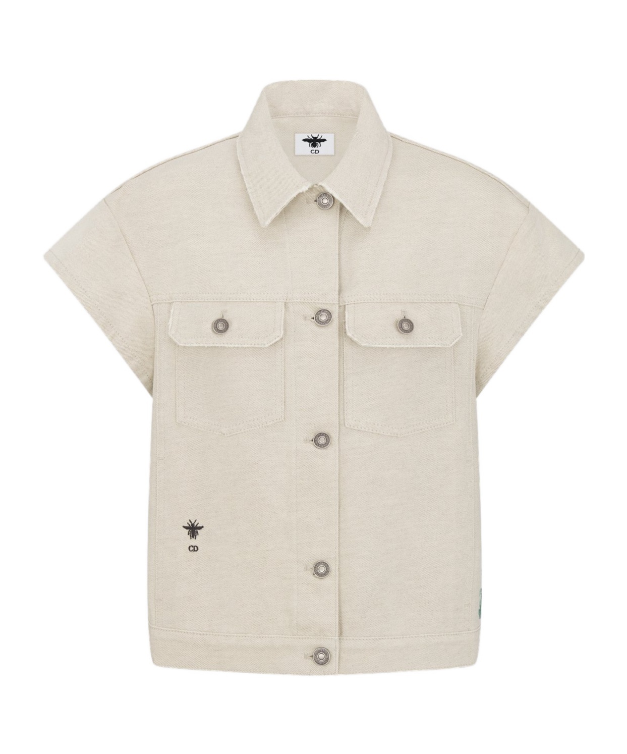 Dior Souvenir Jacket With Cap Sleeves In Neutral