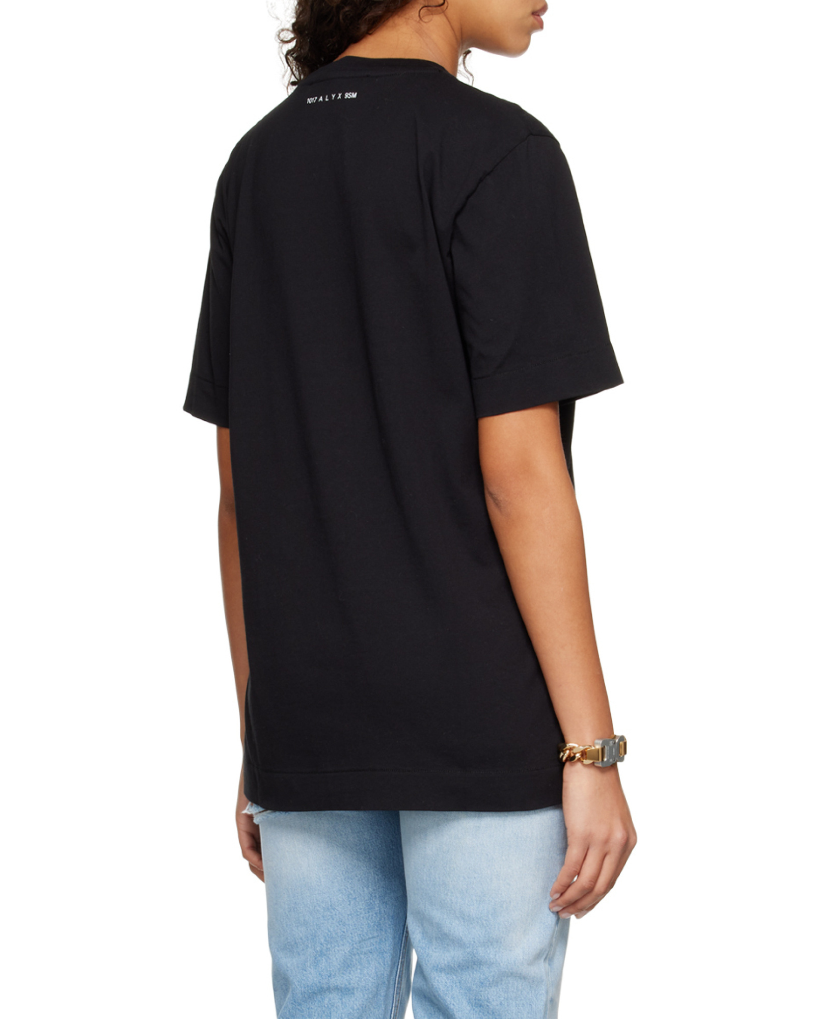 Alyx Graphic-print Short-sleeved T-shirt In Black