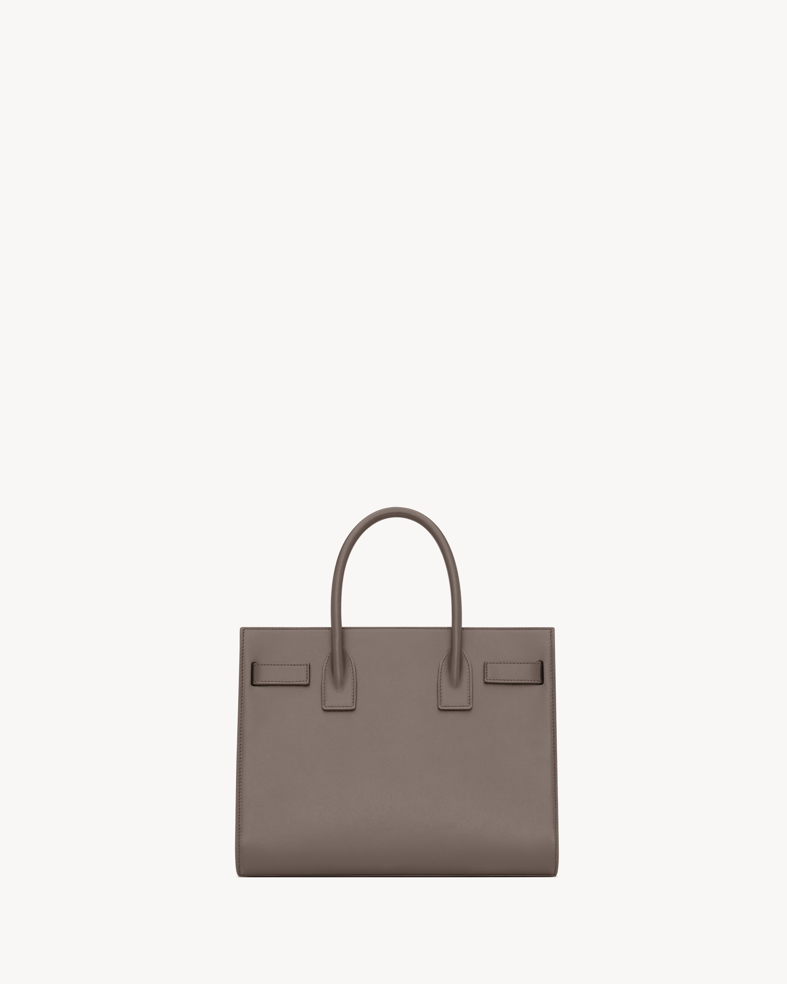 Saint Laurent Borsa Sac De Jour Baby In Pelle Liscia In Green
