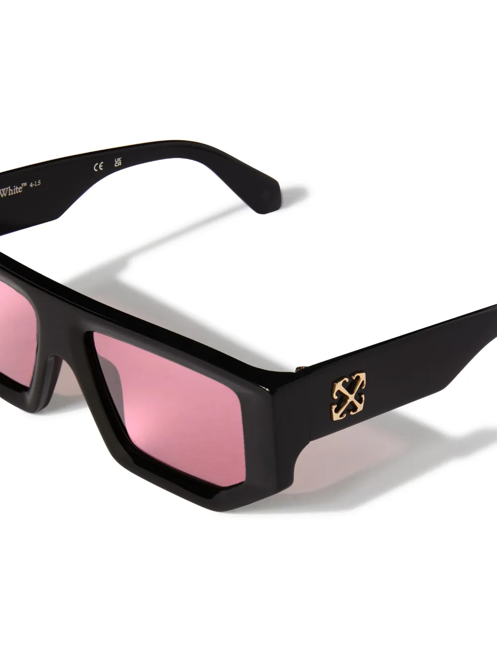 Off-white Full Frame Sunglasses In Black