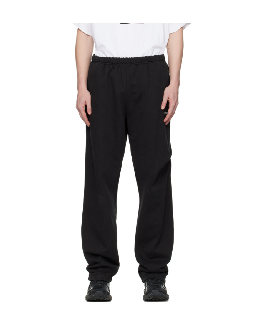 We11 Done Logo-print Track Pants In Black