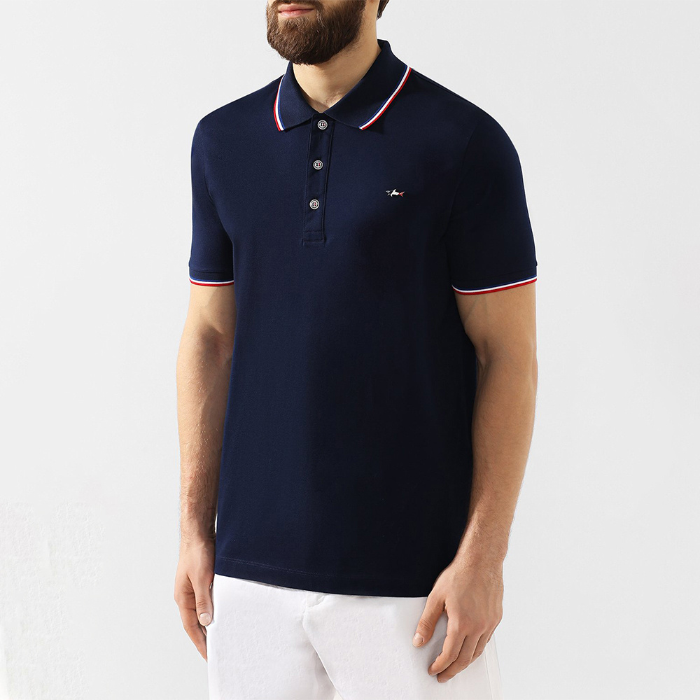 PAUL & SHARK LOGO SHORT-SLEEVED POLO SHIRT